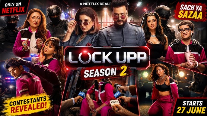 Lock Upp: Sach Ya Sazaa (Season 2) 5th August 2026 Full Episode | Netflix poster image on Desi Serial